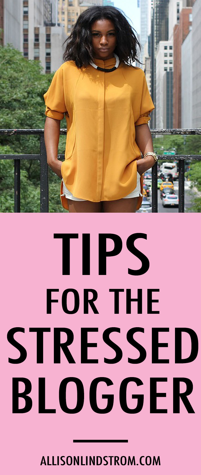 Starting a blog and taking care of it full-time isn't the easiest job in the world. And that's when life is on a normal schedule! Do you stress out during the holidays or when you get back from vacations? I've had some crazy to-do lists lately myself and have some stress management tips to share. 